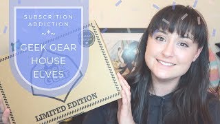 Harry Potter Limited Edition Box from Geek Gear - House Elves Edition
