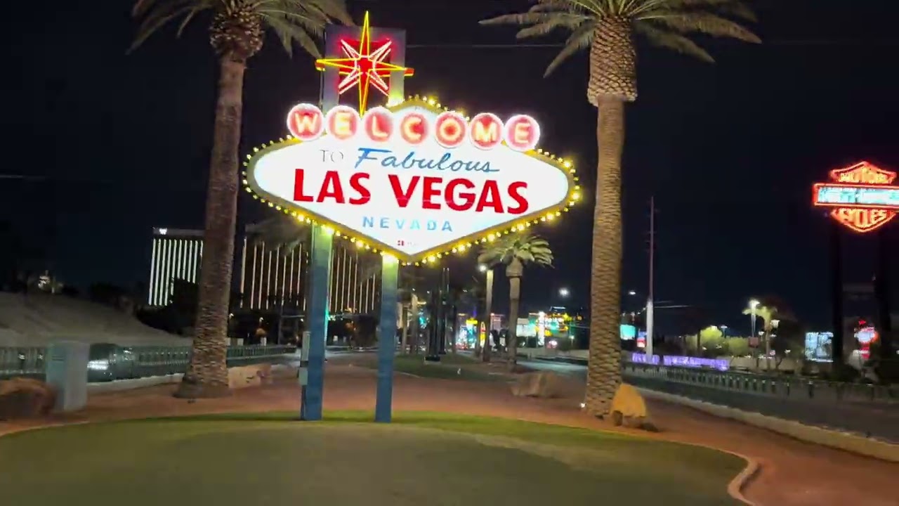 Las Vegas Sign December 14 2025