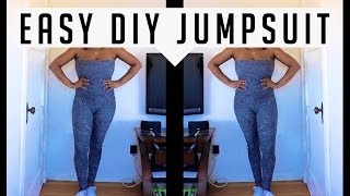 How To | DIY - EASY Jumpsuit Tutorial