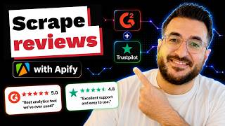 How to Scrape Customer Reviews for Better Marketing (G2, Trustpilot + Apify)