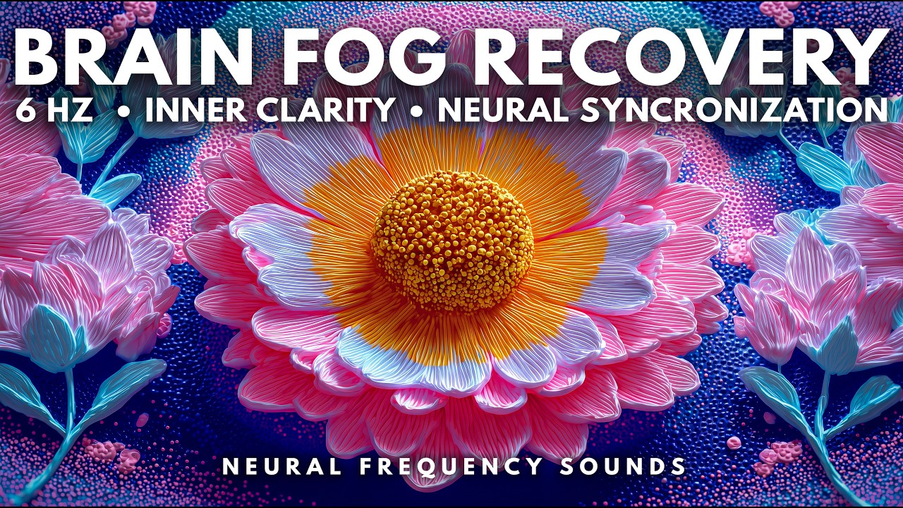 6 Hz Alpha Sync • Left & Right Brain Sync 🌿 End Brain Fog & Restore Clarity | Meditation Music
