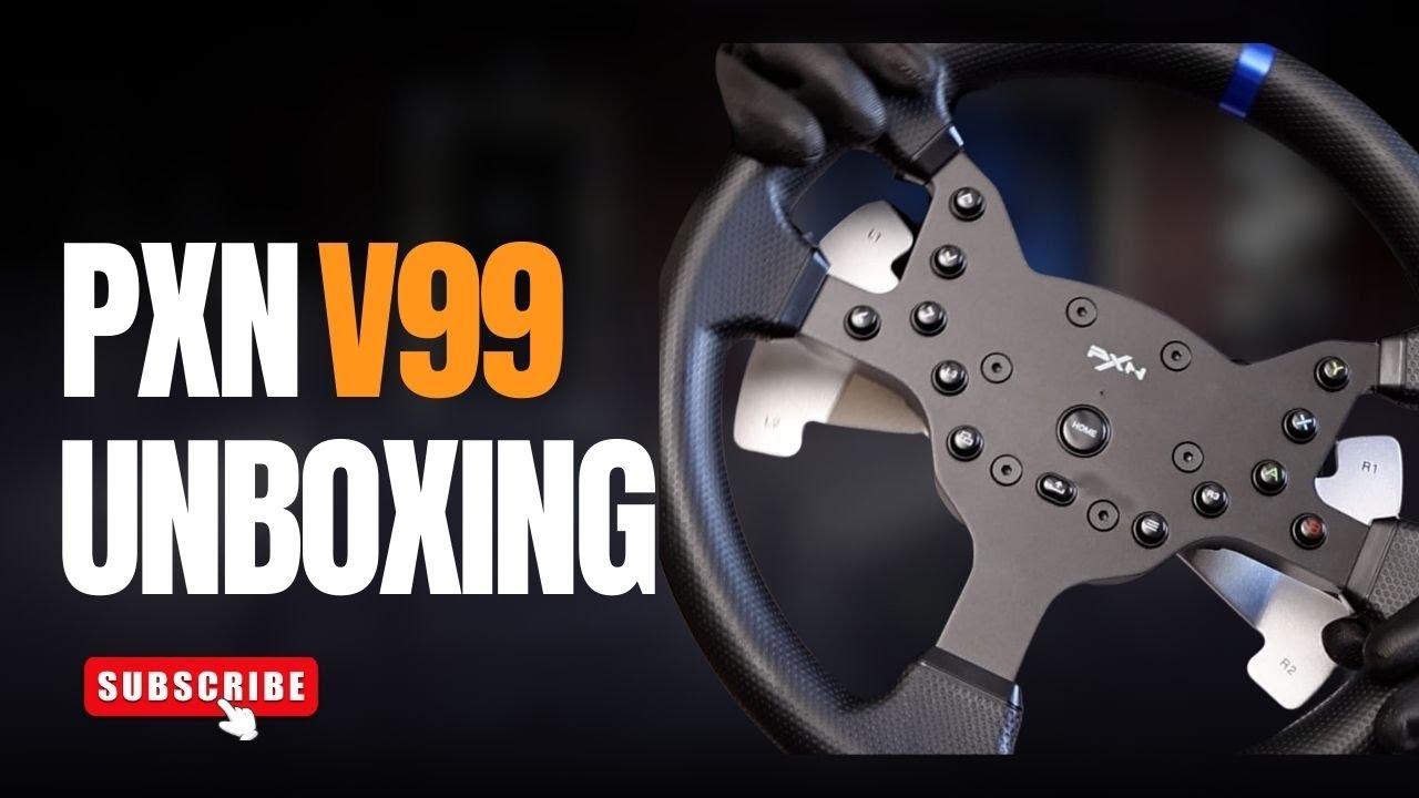 DRIVE LIKE A PRO! Unboxing and Review of PXN V99 Steering Wheel Tamil