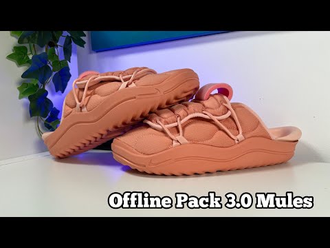 Nike Offline Pack 3.0 Arctic Orange Mules Review& On foot - YouTube