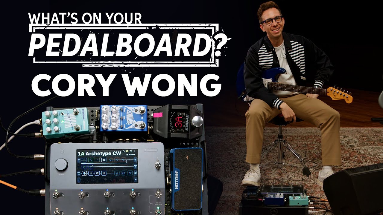 Hotone Wong Press Cory Wong Signature Volume/Wah/Expression Pedal