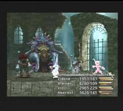 FFIX - Male only challenge - Kraken