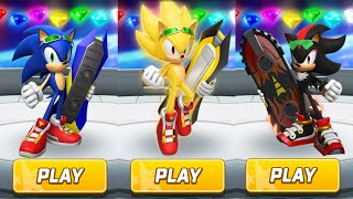 Sonic Forces Speed Battle - All 3 Extream Gear Runners (Sonic, Shadow, Super Sonic) Gameplay? screenshot 5