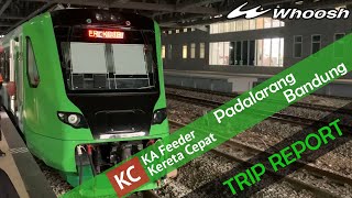 SWIFT CONNECTION TO BANDUNG | KCJB Feeder Train | Padalarang HSR to Bandung Station