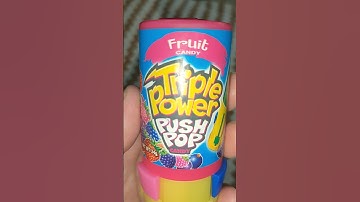 Triple Power PUSH POP CANDY #candy #shortvideo