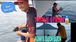 TRIPLE STRIKE😱 TERNYATA SPOT SARANG RUBY SNAPPER (PART 3)