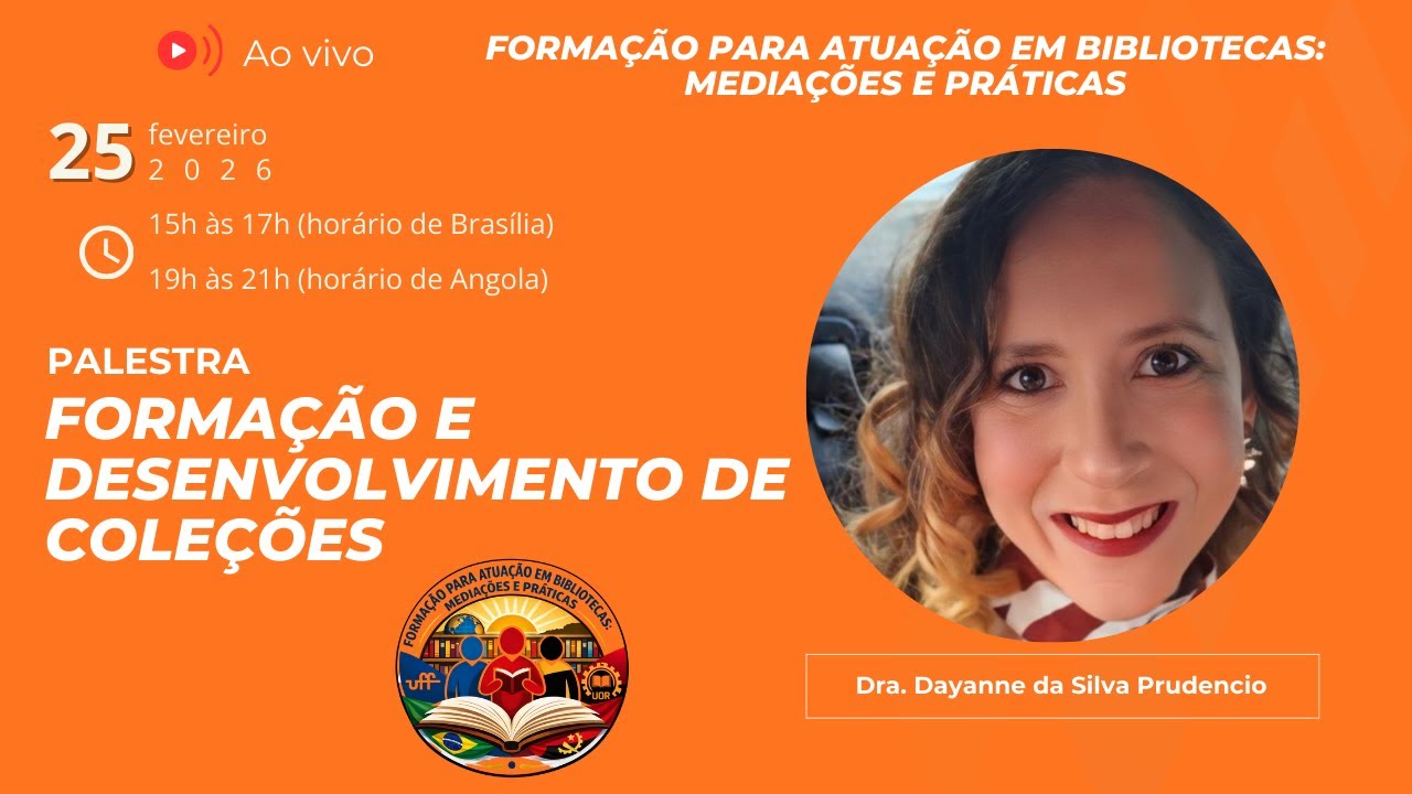 Palestra: Formação e Desenvolvimento de Coleções