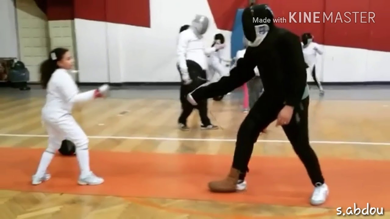 Fencing lessons epee YouTube