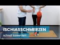 Ischias Übungen  ➡️ 4 Übungen gegen Ischiasschmerzen
 ✅ Soforthilfe