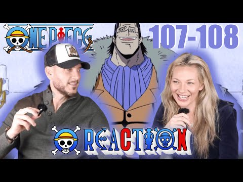 One Piece Eps. 107/108 | Mr. PRINCE to the RESCUE!!! 👒 | couples first time watching!
