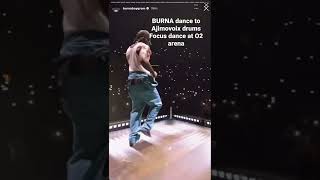 Burna Boy Loves Focus Dance By Ajimovoix Drums O2 Arena