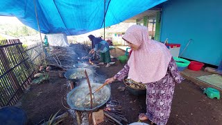 Suasana Hajatan Di Pedesaan, Jajap Pengantin Jalannya Ektrem | Kampung Sunda Jawa Barat