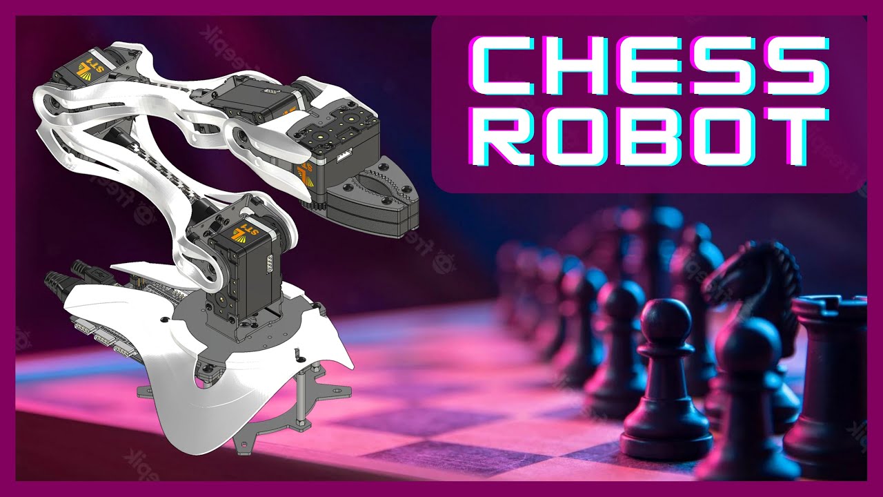 Chess Playing Robot Arm That Will Beat You! 