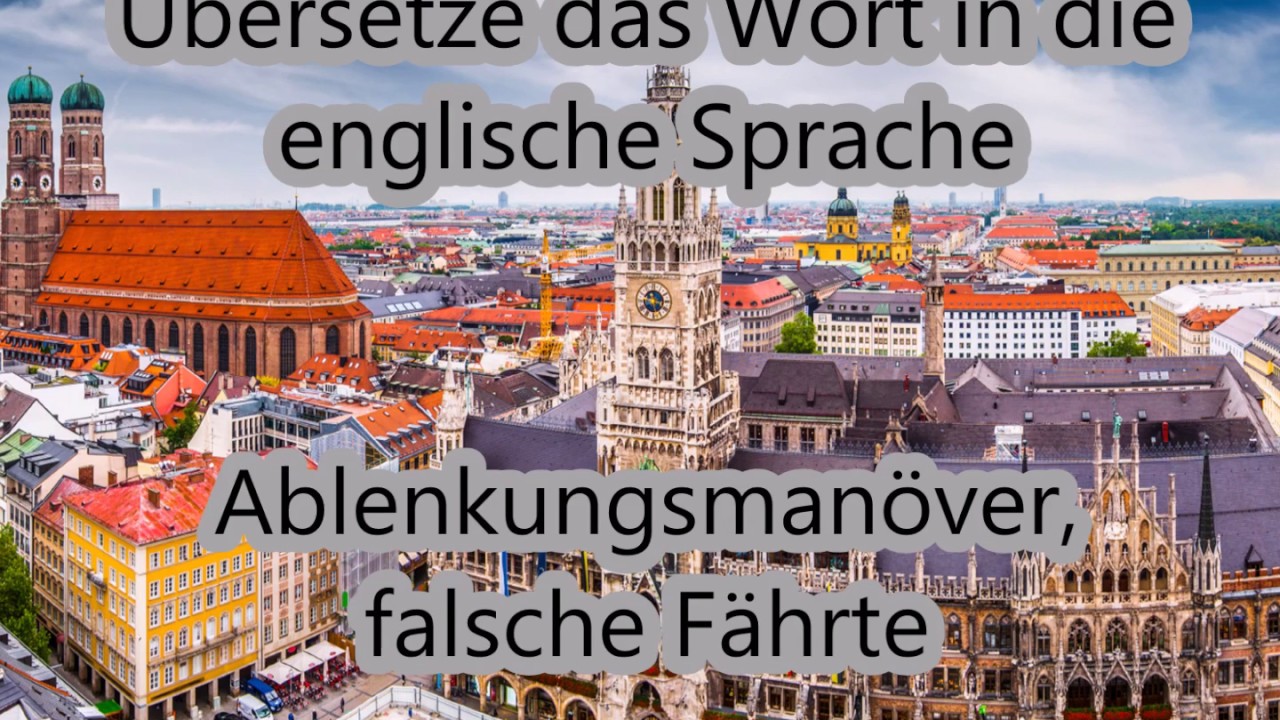 Ablenkungsmanöver Ablenkungsmanöver