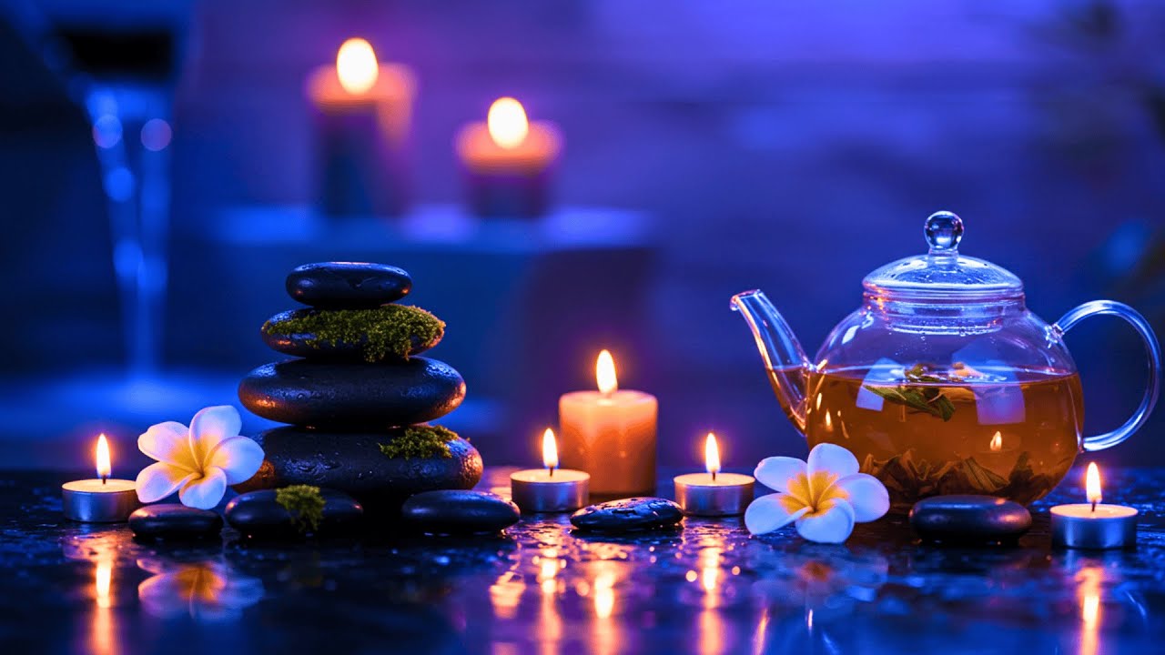 Deep Relax Spa Music 💧 Piano and Water Sounds for Sleep, Meditation, Anxiety & Emotional Healing