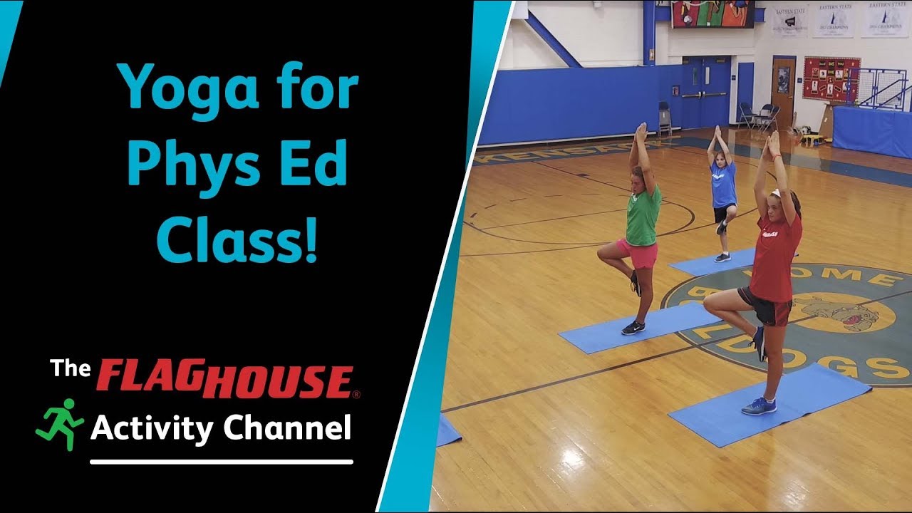 Yoga for Your Phys Ed Class! (Ep. 65 Yoga) YouTube