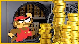Mario ROBS A BANK!? (not clickbait)