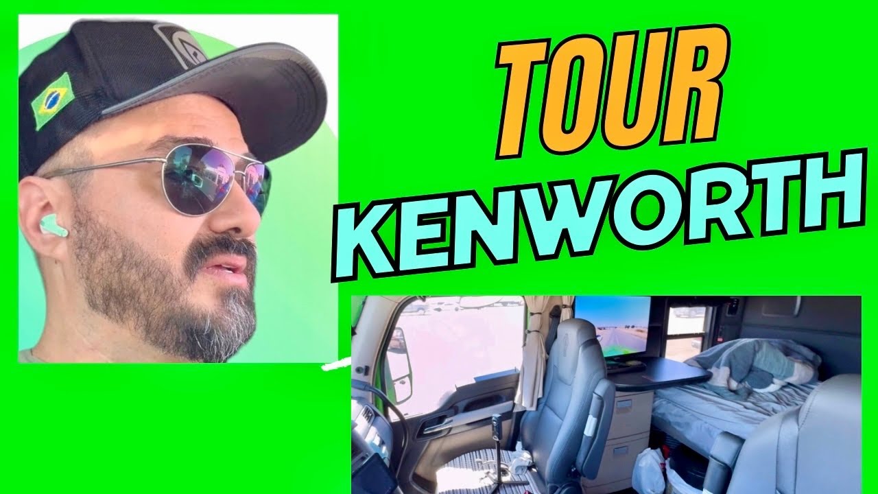TOUR ON MY NEW KENWORTH! - YouTube