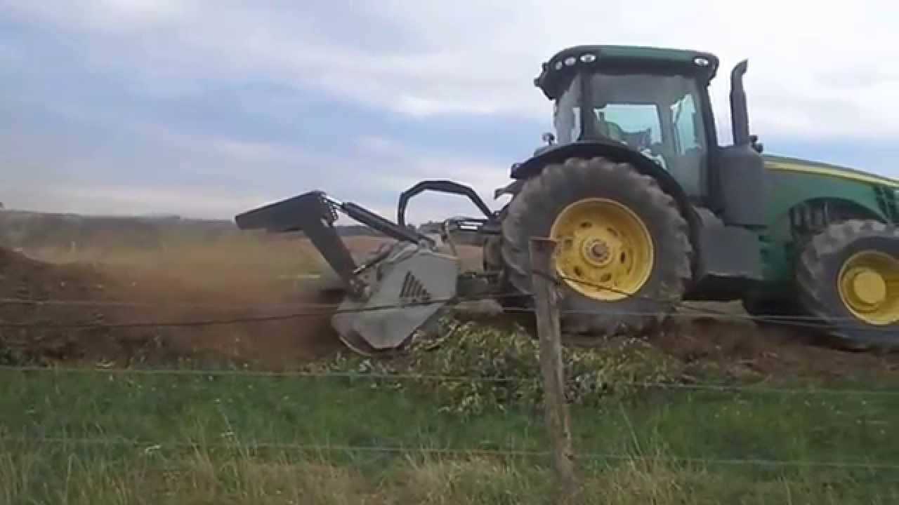 tracteur forestier broyeur