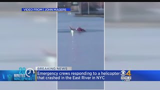 Helicopter Crash Reported In New York City
