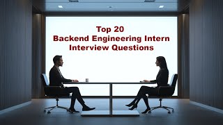 Top 20 Backend Engineering Intern Interview Questions