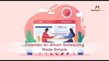 📅 Calendar AI – Smart Scheduling Made Simple | Animated Explainer Video by Motions Mate 🎬✨
