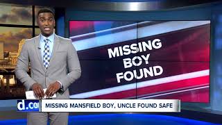 Missing Mansfield boy and uncle found safe
