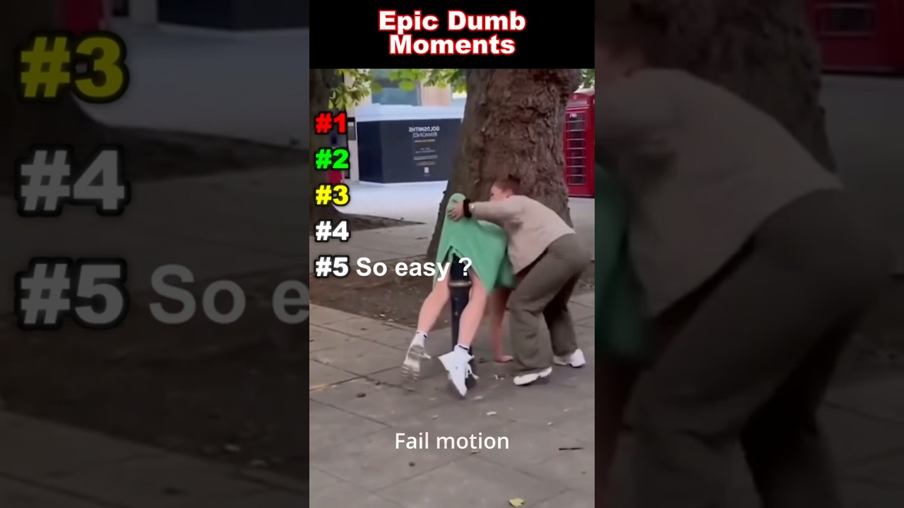 Epic Dumb Moments – Ranked! #funny #fails #epicfalls