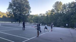 Tennis coaching video (PTR) level one coaching