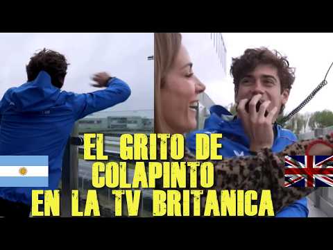 Colipito Ripatalo Lo que hizo Colapinto en la tv britanica, les dejo sin palabras - YouTube