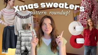 Help me pick my 2026 Christmas sweater pattern! 🎄