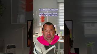 When you spend a 60-min call with a lead, and they end up being overwhelmed with all the features 😔