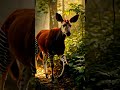 Okapi – The Forest’s Hidden Zebra 🦓🌿