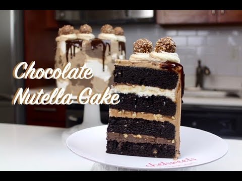 the-best-chocolate-nutella-cake-|-chelsweets