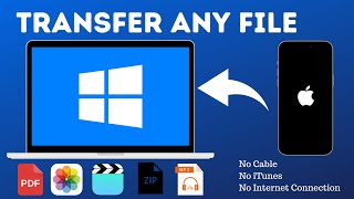 How to Transfer ANY File Between iPhone and Windows PC - No Cable or Internet screenshot 5