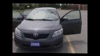 Exclusive 2009 Toyota Corolla - VG Automobiles Review Information
