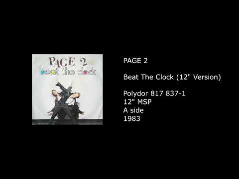 Page 2 — PAGE 2 - Beat The Clock (12'' Version) - 1983