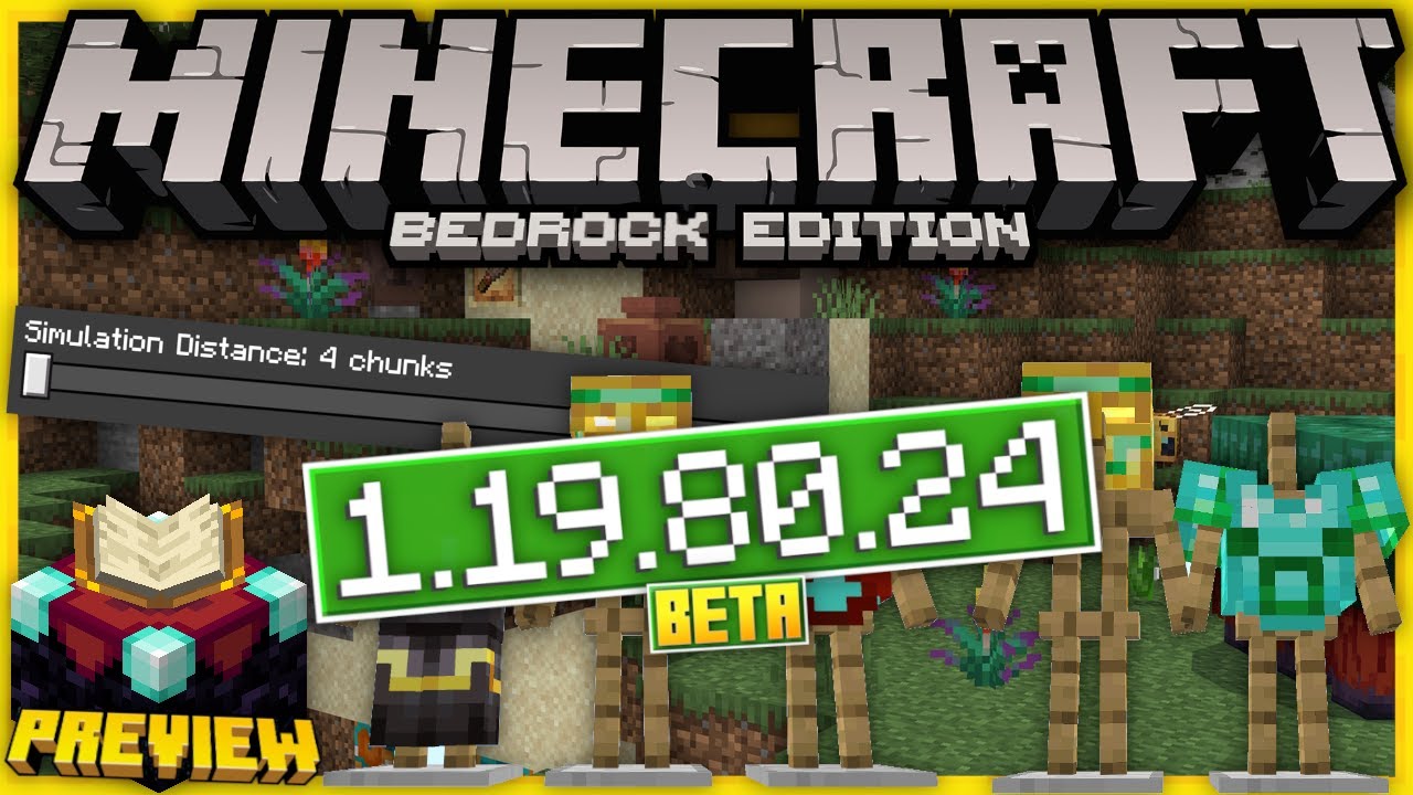 Edição Bedrock beta 1.19.0.24 - Minecraft Wiki