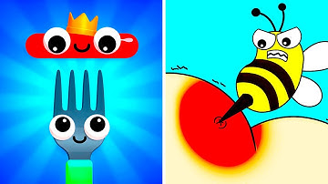 Fork N Sausage vs Tricky Brain Story 🍴🧠 Satisfying Levels Gameplay Walkthrough Android iOS QM87