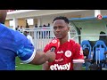 NICKSON KIBABAGE BAADA YA KUCHEZA MCHEZO WAKE WA KWANZA WA LIGI AKIWA NA UZI WA SIMBA SC