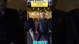 Bride's father dancing viral video #viral #trending #pushpa #pushpasong #ooantavaooooantava #bride