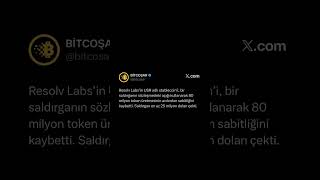 80 Milyon Token Basıldı Usr Stablecoin Çöktü, 25 Milyon Buhar Oldu