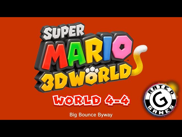 World 4-4 Big Bounce Byway - Super Mario 3D World Guide - IGN