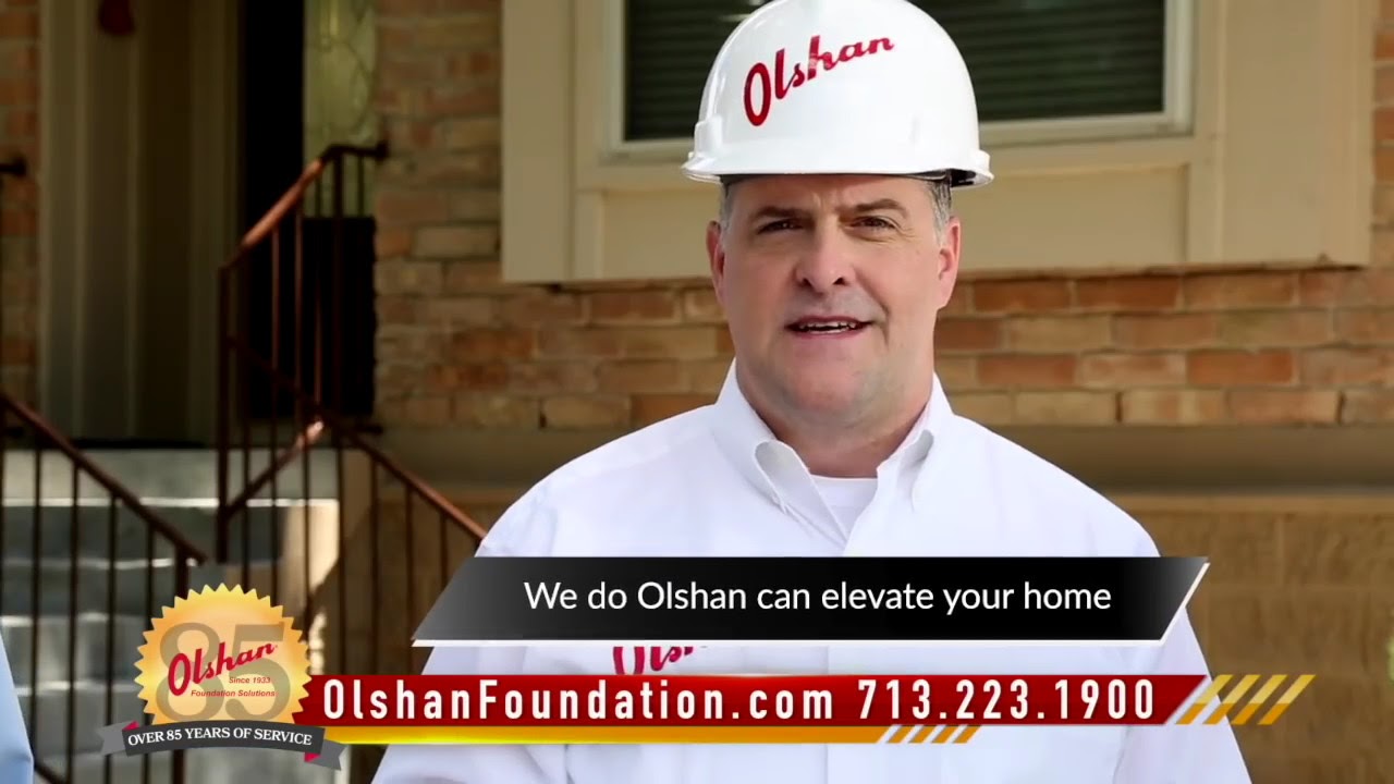 Home Elevation in Houston, TX with Olshan Foundation Repair YouTube