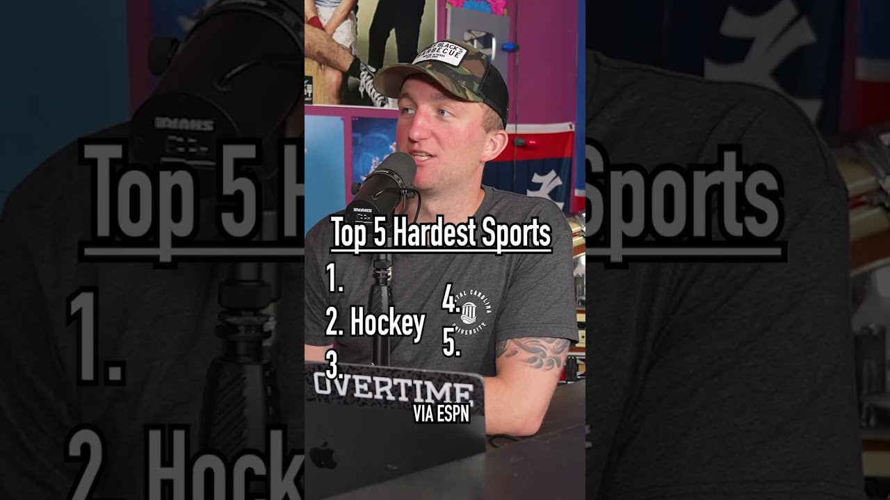 The HARDEST SPORTS To Play Can You Guess Top 5 Shorts Top5 Sports Difficulty
