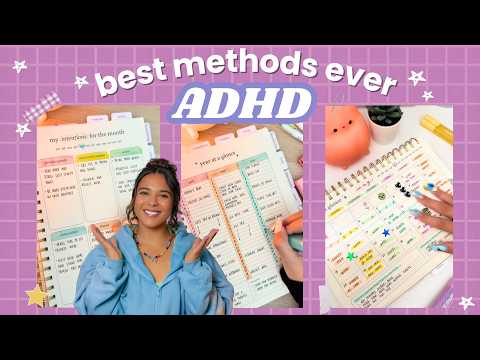 7 Productivity Systems that *actually* work for ADHD