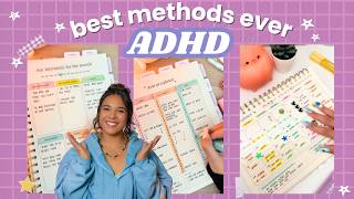 7 Productivity Systems that *actually* work for ADHD